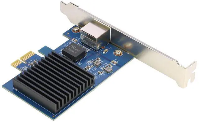 Alt view image 4 of 5 - 10GB PCIe Network Card RJ45, RIITOP PCI-e to 10 Gigabit Ethernet Adapter, Supports Windows 11/10/8.1/8/7, Servers 2019/2016/2012 R2, and Linux