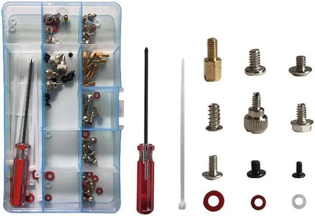 Main image of Desktop PC Screw Set Contains 12 Kinds of Screws with Screwdriver
