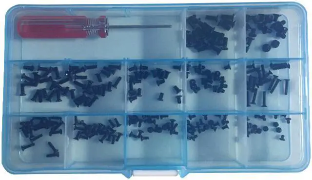 Alt view image 3 of 3 - Desktop PC Screw Set Contains 12 Kinds of Screws with Screwdriver