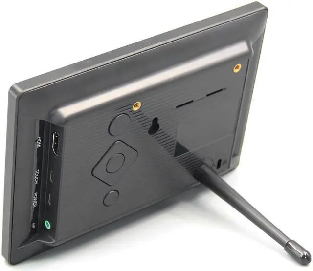 Alt view image 3 of 7 - 7 inch Raspberry Pi LCD HDMI IPS 1024X600 Capacitive Touch Screen with Shell and Bracket Support raspberry pie, Banana Pi, BB Black Support Windows