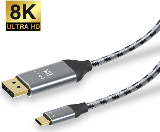 VESA Certified 8K DisplayPort Cable 3.3FT, DP 1.4 Cable