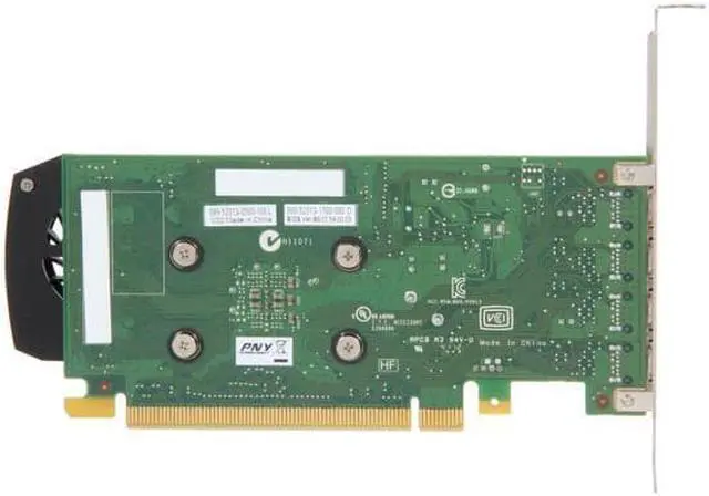 Alt view image 4 of 7 - PNY NVS 510 VCNVS510DVI-PB 2GB 128-bit DDR3 PCI Express 3.0 x16 Low Profile Workstation Video Card
