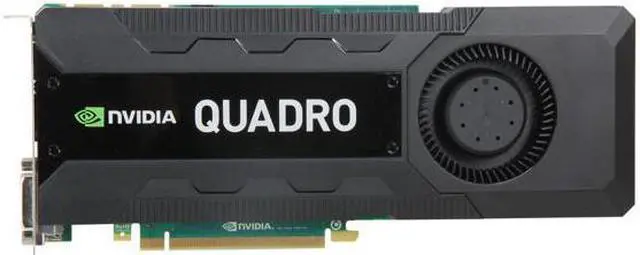 Alt view image 3 of 7 - NVIDIA® Quadro® K5000 for Mac VCQK5000MAC-PB 4GB 256-bit GDDR5 PCI Express 2.0 x16 SLI Supported Workstation Video Card