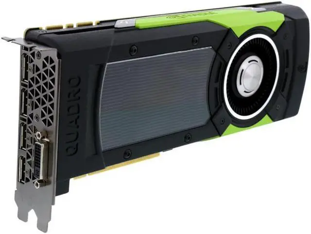 Alt view image 7 of 7 - PNY Quadro M6000 VCQM6000-PB 12GB 384-bit GDDR5 PCI Express 3.0 x16 Dual Slot Workstation Video Card