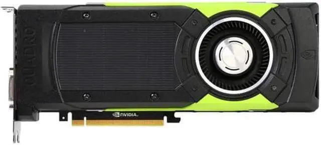 Alt view image 3 of 7 - PNY Quadro M6000 VCQM6000-PB 12GB 384-bit GDDR5 PCI Express 3.0 x16 Dual Slot Workstation Video Card