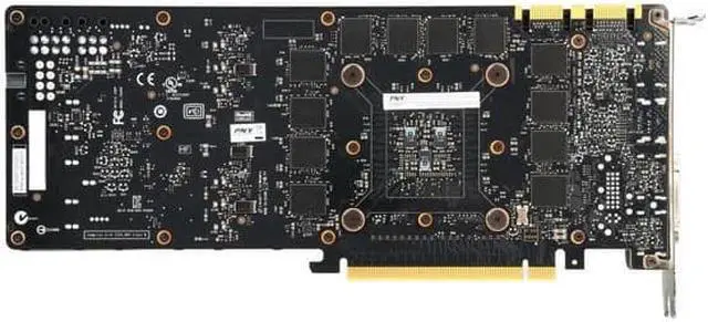 Alt view image 6 of 7 - PNY Quadro M6000 VCQM6000-PB 12GB 384-bit GDDR5 PCI Express 3.0 x16 Dual Slot Workstation Video Card