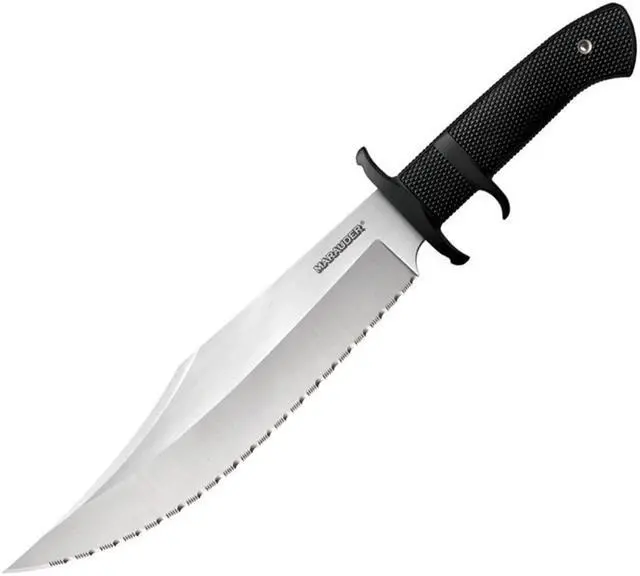 Alt view image 3 of 5 - Cold Steel Marauder Fixed 9 in Serrated Blade Kray-Ex Handle #39LSWBS