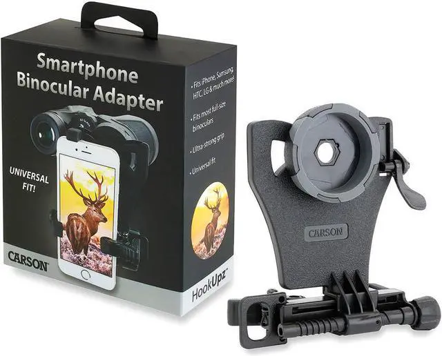 Alt view image 3 of 12 - HookUpz Smartphone Binocular Adapter