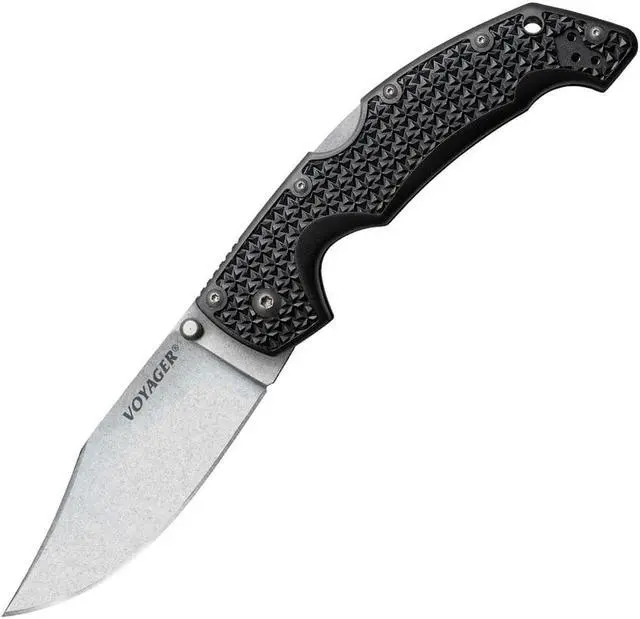 Alt view image 7 of 8 - COLDSTEEL 29AC Cold Steel Voyager Large Clip Point ÂPlain Edge Folder