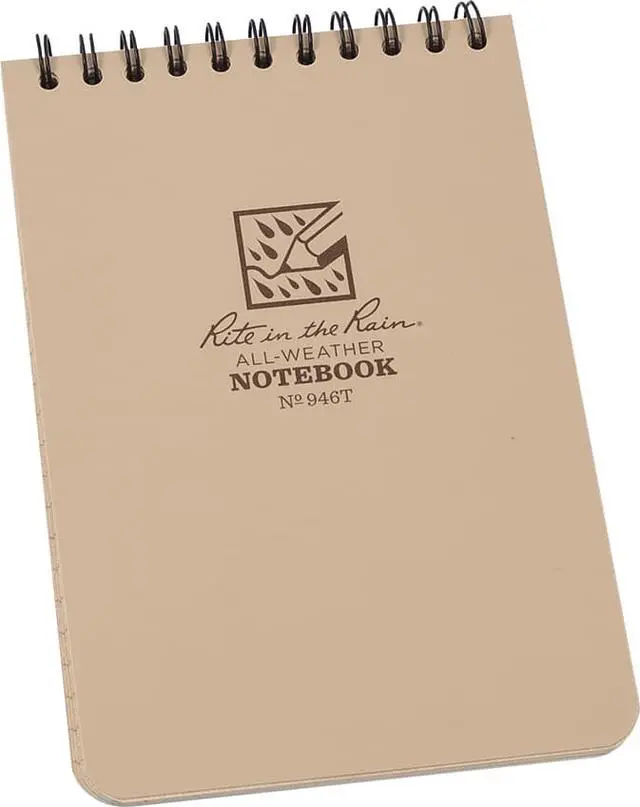 Alt view image 4 of 7 - RITE IN THE RAIN 946T All Weather Memo Book,Universal,4 x 6In.
