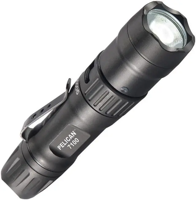 Alt view image 4 of 11 - Pelican(TM) 071000-0000-110 700-Lumen Ultra-Compact Tactical USB-Rechargeable Flashlight