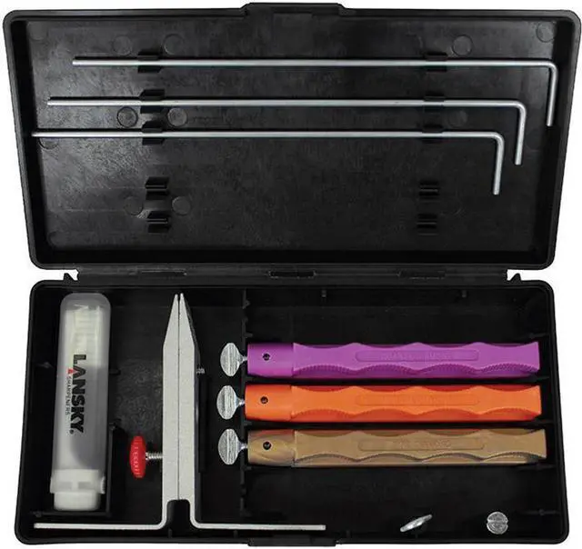 Alt view image 14 of 18 - LANSKY LK3DM LANSKY 3-STONE DIAMOND KNIFE SHARPENING SYSTEM