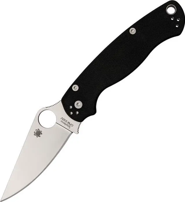 Alt view image 13 of 17 - Spyderco C81GP2 Para-Military 2 Folding Knife 3.5" Blade 8.28" Overall Folder
