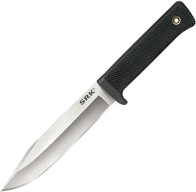 Alt view image 8 of 17 - COLD STEEL 35AN COLD STEEL SRK FIXED BLADE 6.0 IN PLAIN KRATON HANDLE