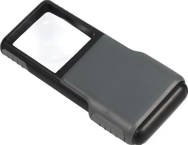 Alt view image 5 of 12 - CARSON PO-55 5x slide-out led magnifier with protective sleeve