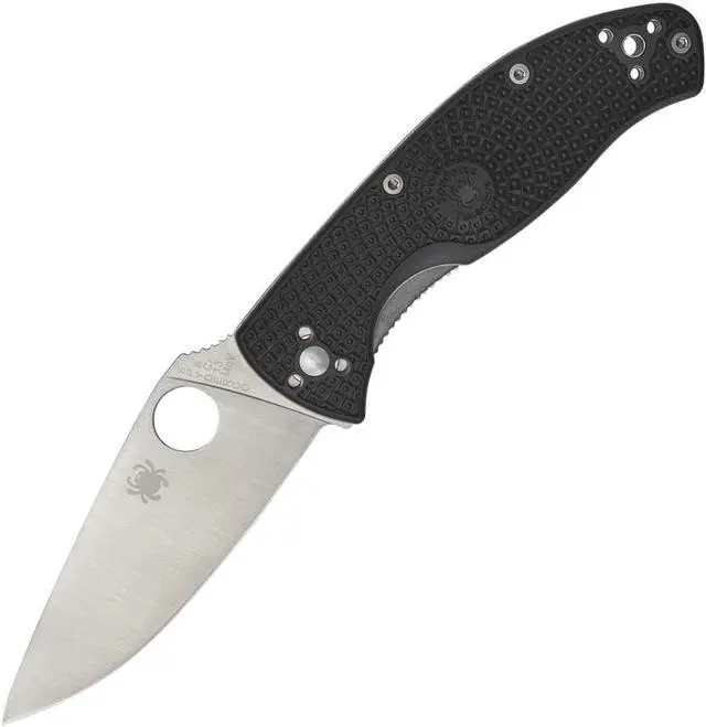 Alt view image 5 of 13 - SPYDERCO C122PBK SPYDERCO TENACIOUS LIGHTWEIGHT 3.4 IN PLAIN BLADE FRN HANDLE