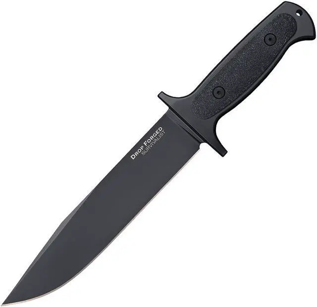 Alt view image 3 of 5 - Cold Steel Drop Forged Survivalist Fixed 8 in Blade SS Hndl