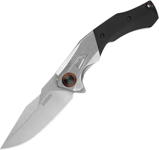Alt view image 4 of 5 - Kershaw 2075 Payout Framelock Assisted Open Clip Point Folding Pocket Knife