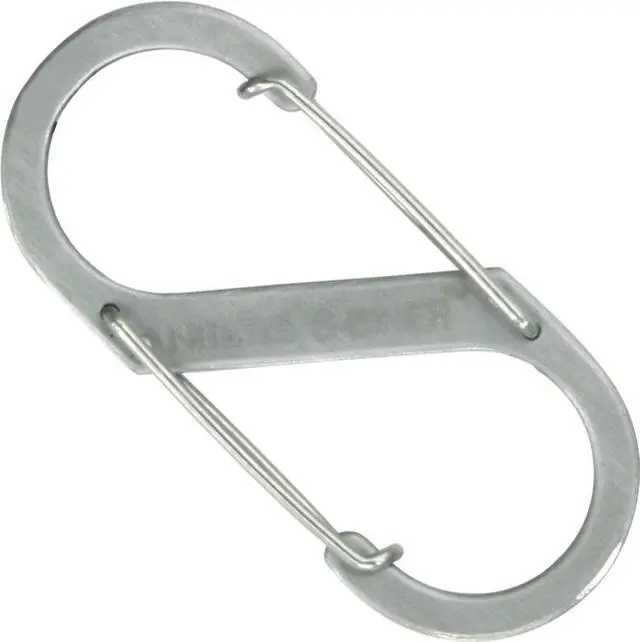 Alt view image 2 of 6 - NITE IZE S-BINER SIZE #3 STAINLESS SB3-03-11
