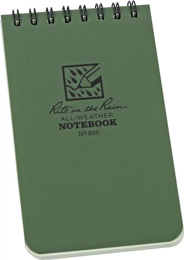 Alt view image 3 of 7 - RITE IN THE RAIN 935 All Weather Memo Book,Universal,3 x 5 In