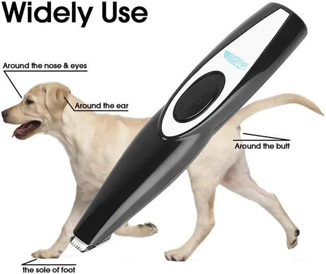Alt view image 4 of 5 - Clippers Professional Pet Foot Hair Trimmer Growing Clipper USB Rechargeable Butt Ear Eyes Hair Cutter Remover Low-noise