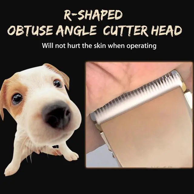 Alt view image 4 of 5 - Low-noise Pet Hair Trimmer Clipper Remover Cutter Dog Grooming Cat Dog Hair Trimmer Electrical Pets Haircut Machine