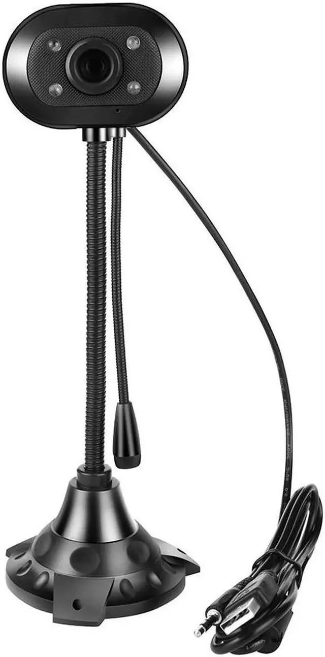 Alt view image 4 of 5 - HD Webcam Desktop Computer PC Video Usb With Microphone Night Vision Camera USB 2.0 HD Webcam Camera Web Cam With Mic#35