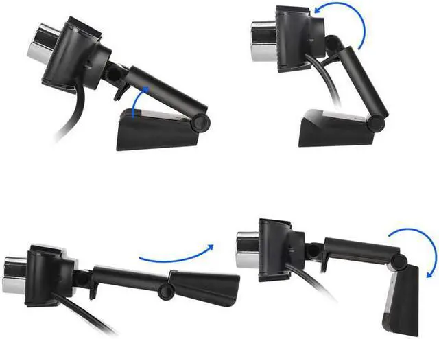 Alt view image 4 of 5 - Web Camera 720P 1080P HD 5MP Computer Camera Webcams Built-In Sound-absorbing Microphone 1920 *1080 Dynamic Resolution