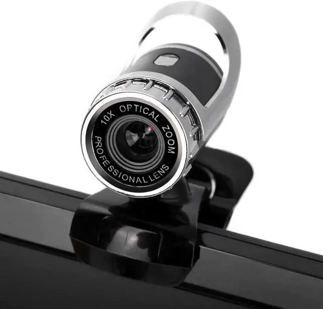 Alt view image 4 of 5 - 2.0 Webcam 12.0 Megapixels Digital Video HD Web Camera with Built-in Sound Absorption Microphone for Computer PC Laptop