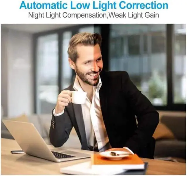 Alt view image 5 of 6 - Webcam Built-in Dual Mics Smart 1080P Web Camera USB Pro Stream Camera For Pc Gamer Complet Webcam 1080p Web Camera