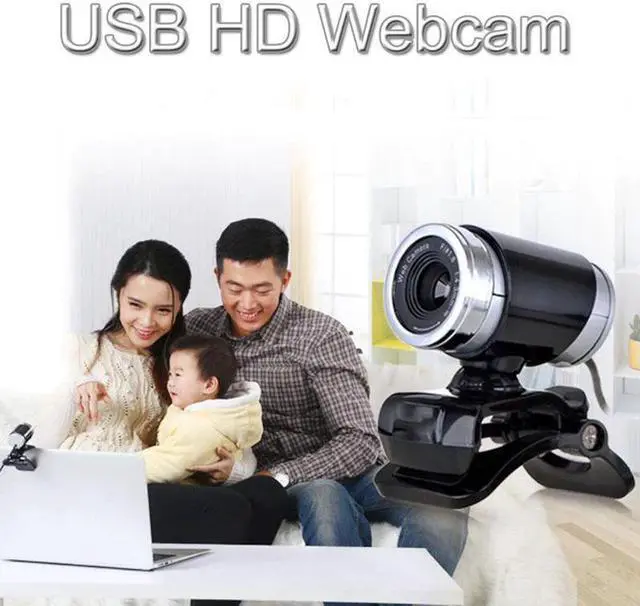 Alt view image 3 of 5 - HD Webcam Web Cam Camera for PC Laptop Desktop Computer Notebook Accessories 83XB