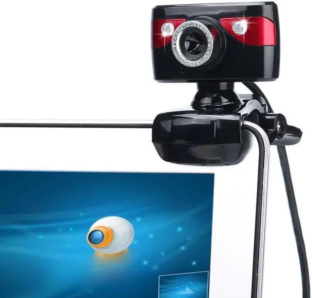 Main image of HD Web Camera with Built-in HD Microphone 12 million pixels Rotate 360 degrees Auto focus Web Cam Widescreen Video