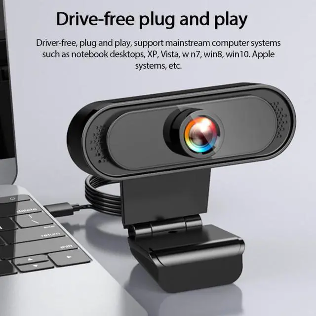 Alt view image 5 of 5 - Full HD 1080P Webcam Camera Digital Web Cam With Mic For Computer Laptop Desktop Skype OS Windons Auto Focus Webcam Camera