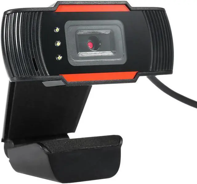 Alt view image 2 of 7 - Full HD 1080P Webcam USB Mini Computer Camera Built-in Microphone Flexible Rotatable for Laptops Desktop and Gaming Web cam