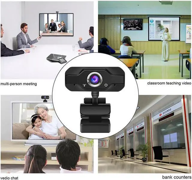 Alt view image 4 of 5 - 1080p/720p Full HD Webcam Mini Pc Computer Web Camera with Microphone Portable USB Webcam for Video Recorder Online Meeting