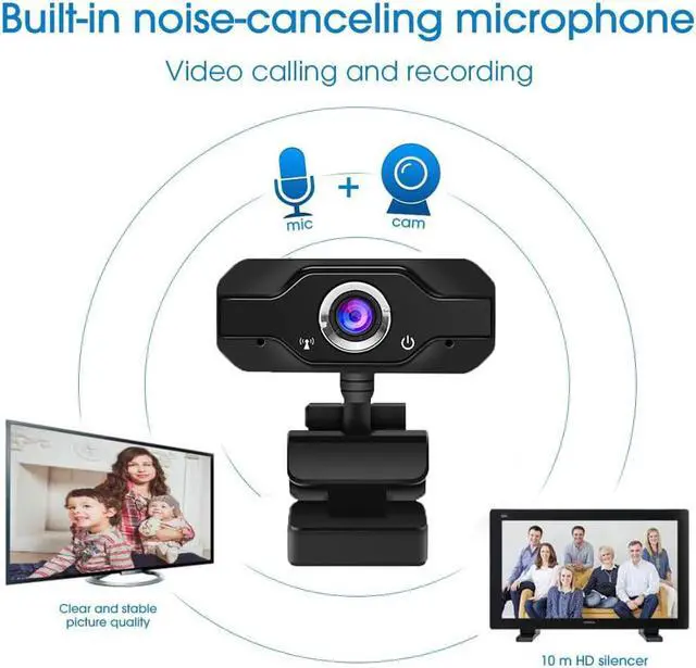 Alt view image 3 of 5 - 1080p 60fps web cam 4K web camera with microphone cameras web for PC usb camera  full hd 1080p  4k