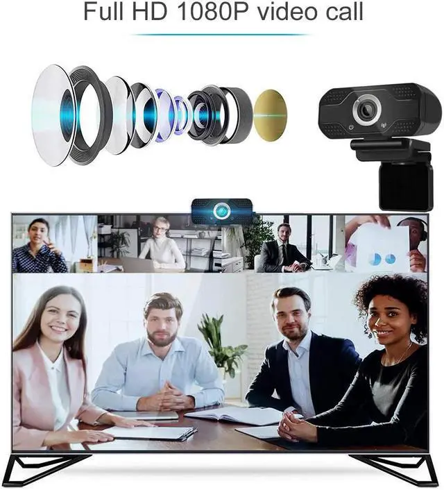 Alt view image 2 of 5 - 1080P Full HD HisiliconChip webcam mini USB Camera Web with microphone web camera Auto Focu Computer WebCamera usb Webcam for PC