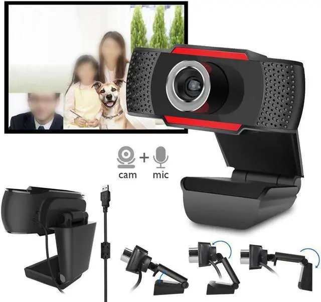 Main image of Web Camera 720P 1080P HD 5MP Computer Camera Webcams Built-In Sound-absorbing Microphone 1920 *1080 Dynamic Resolution