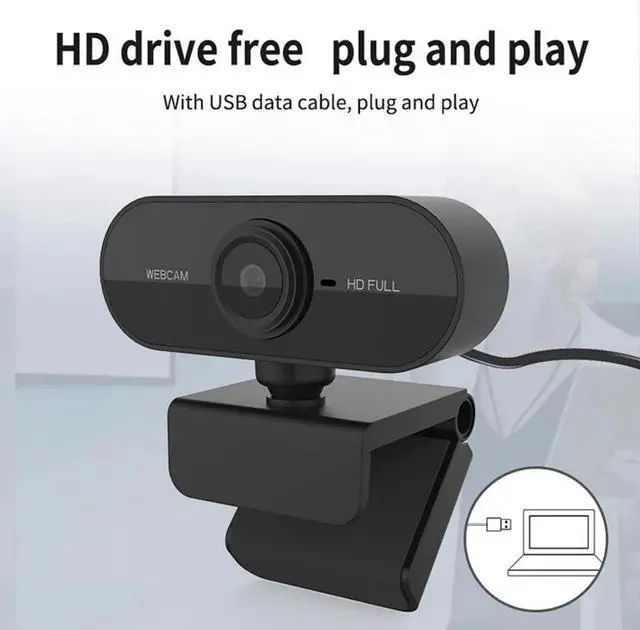 Alt view image 5 of 5 - 1080P Web Camera Full HD Webcam Auto Focus Camera WebCam For PC Computer Laptop with Microphone DropShip