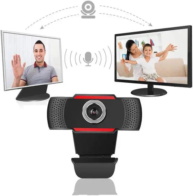 Alt view image 2 of 5 - HD Webcam Mini Digital USB Camera Video Recording Rotatable Webcam Plug and Play 12.0M Pixels Mini USB Camera with Mic 1080P