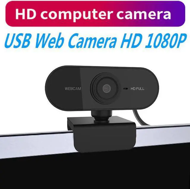 Main image of 30 Degrees Rotatable HD Webcam With Microphone 1080p USB Camera Video Recording Web Camera With Microphone For PC Computer