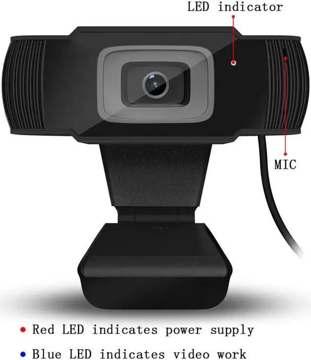 Alt view image 2 of 5 - 5MP Webcam 1080P Full HD Video Web Camera Autofocus Built-in Stereo Microphone For Skype Computer Desktop with Microphone S70