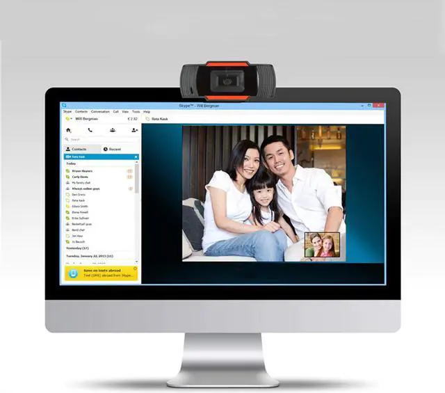Alt view image 3 of 7 - 1080P Webcam USB2.0 Computer Network Live Camera Network Camera Free Drive USB Cam Hd Camera With Mic Web Camera for Computer/PC