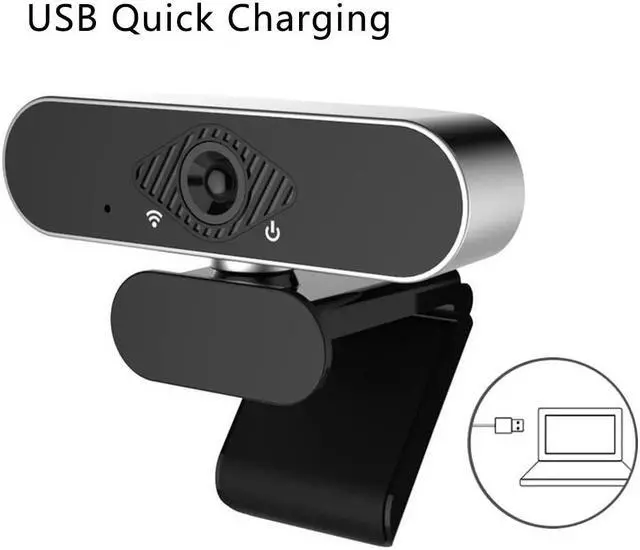 Alt view image 3 of 5 - 1080P  4K HD Camera Wide Angle Lens USB Web Camera with Built-in Microphone for Desktop PC Laptop Notebook web cam