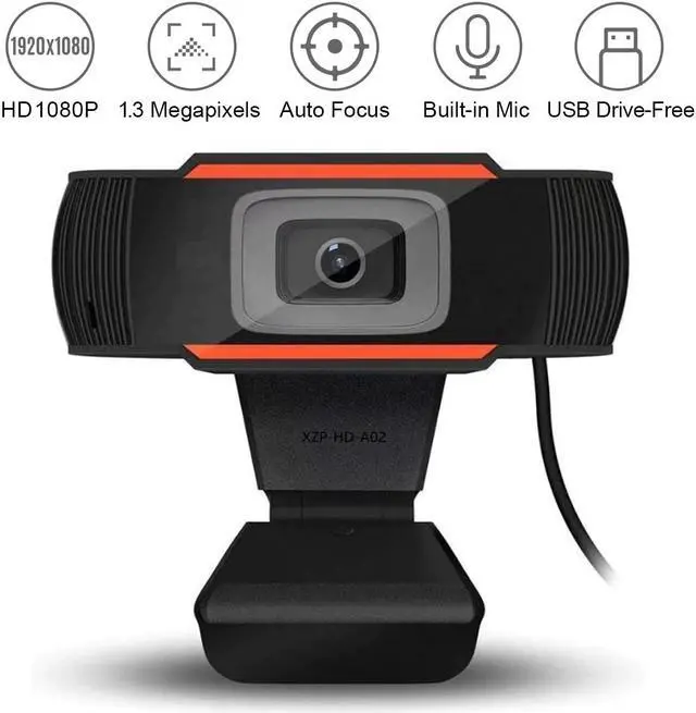 Main image of 720/1080P Full HD Webcam Video Conference Camera Computers Camera with Microphone USB Plug&Play for Live Webcasting Web Cam
