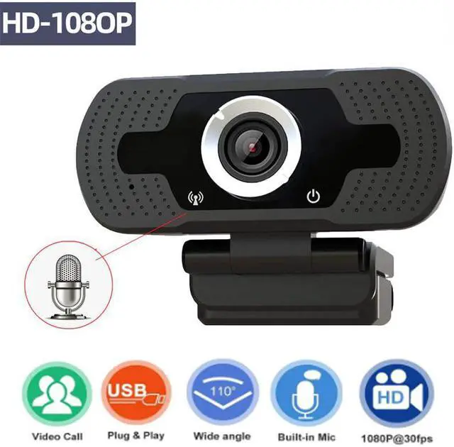 Main image of Webcam Built-in Dual Mics Smart 1080P Web Camera USB Pro Stream Camera For Pc Gamer Complet Webcam 1080p Web Camera