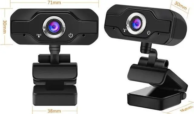 Alt view image 2 of 5 - HD Mini Webcam 1080P Webcam USB Video Recorder Web Cam Durable Live Broadcast Camera with Microphone Video Recorder