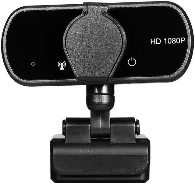 Alt view image 2 of 5 - Webcam 1080P USB Webcam 4K with Privacy Cover Manual Focus Video Conference Web Camera Built-in Microphone for Laptop Desktop