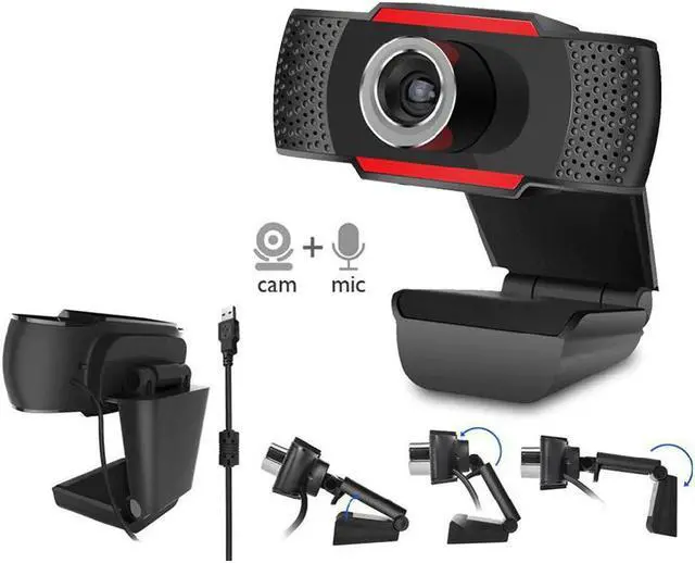 Main image of HD Webcam Mini Digital USB Camera Video Recording Rotatable Webcam Plug and Play 12.0M Pixels Mini USB Camera with Mic 1080P