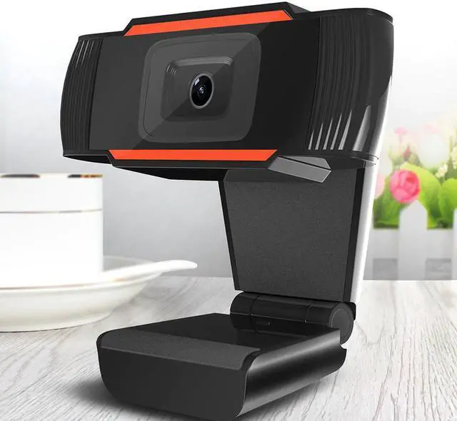 Main image of 2.0 Web Camera with 6 LED Light Clip-on Webcam Camera for Laptop Desktop M17F